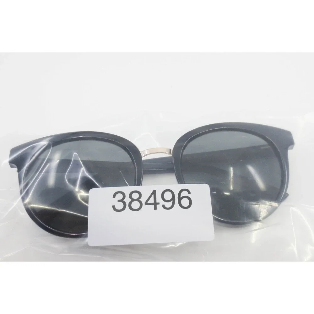 Chelsea Morgan Suns CMS 20201 Black Round Cat Eye Sunglasses 52-20-140